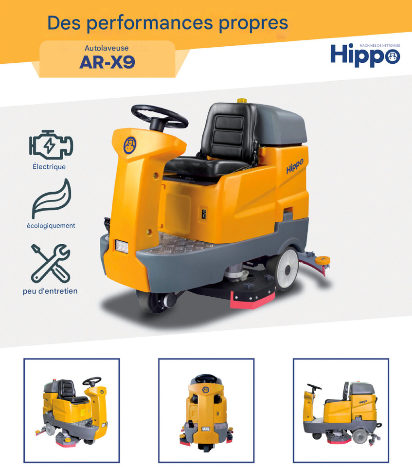 HIPPO AR-X9 - 道路清扫机:图1 HIPPO AR-X9 - 道路清扫机:图1