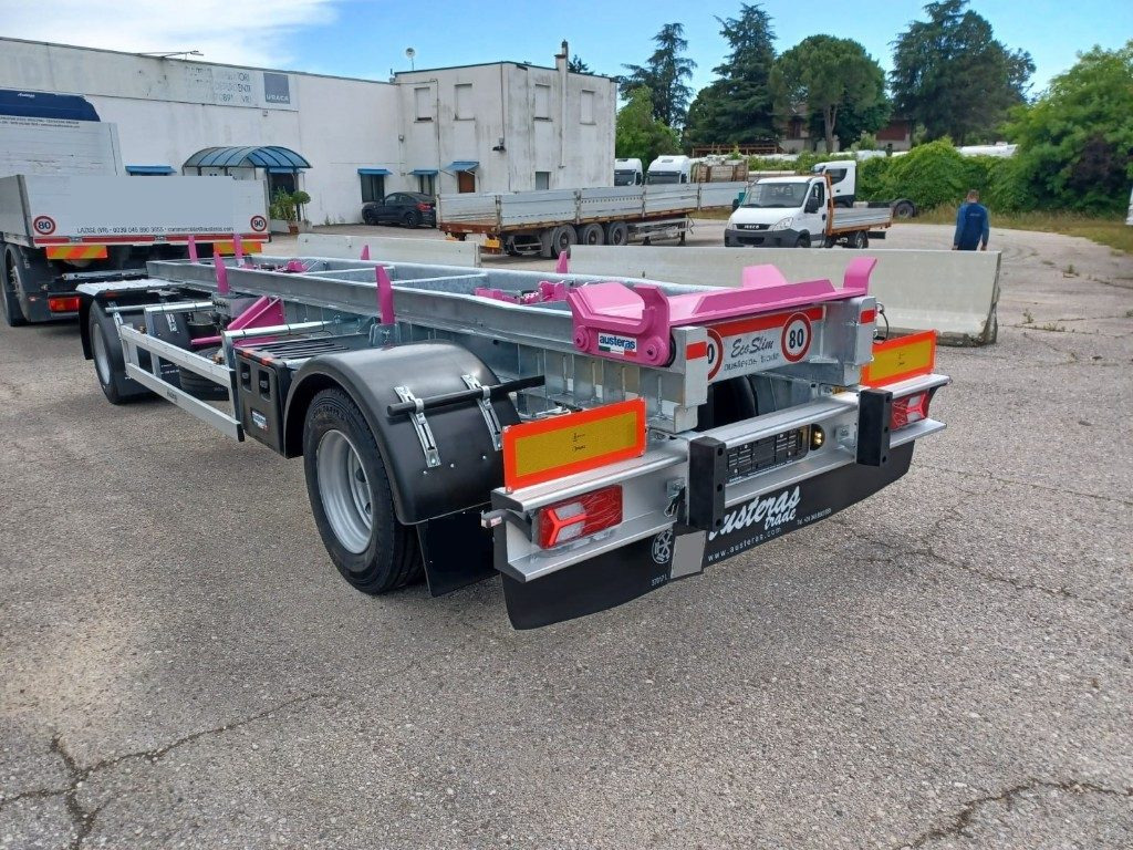 AUSTERAS RIMORCHIO ECOSLIM SCARRABILE ZINCATO - 滚出式/ 箕斗拖车:图1 AUSTERAS RIMORCHIO ECOSLIM SCARRABILE ZINCATO - 滚出式/ 箕斗拖车:图1