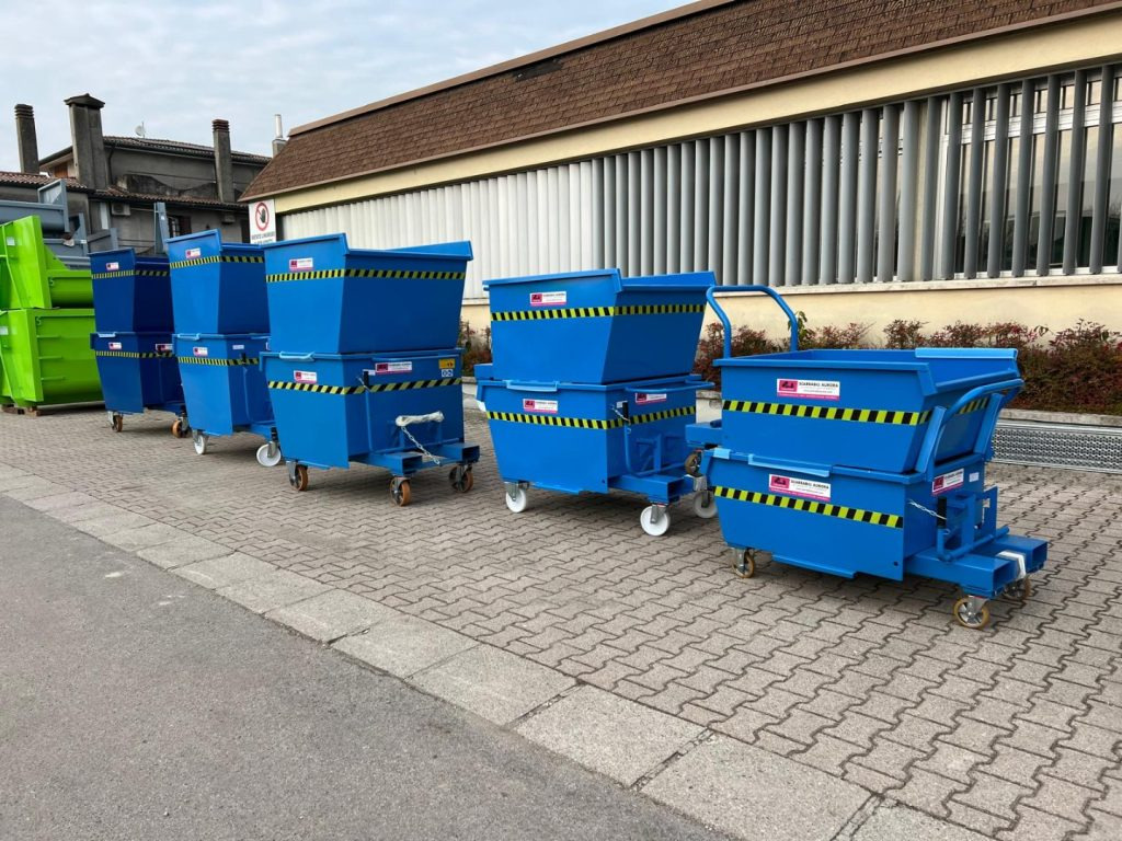 新的 建筑设备 CONTAINER A BENNA RIBALTABILE:图1