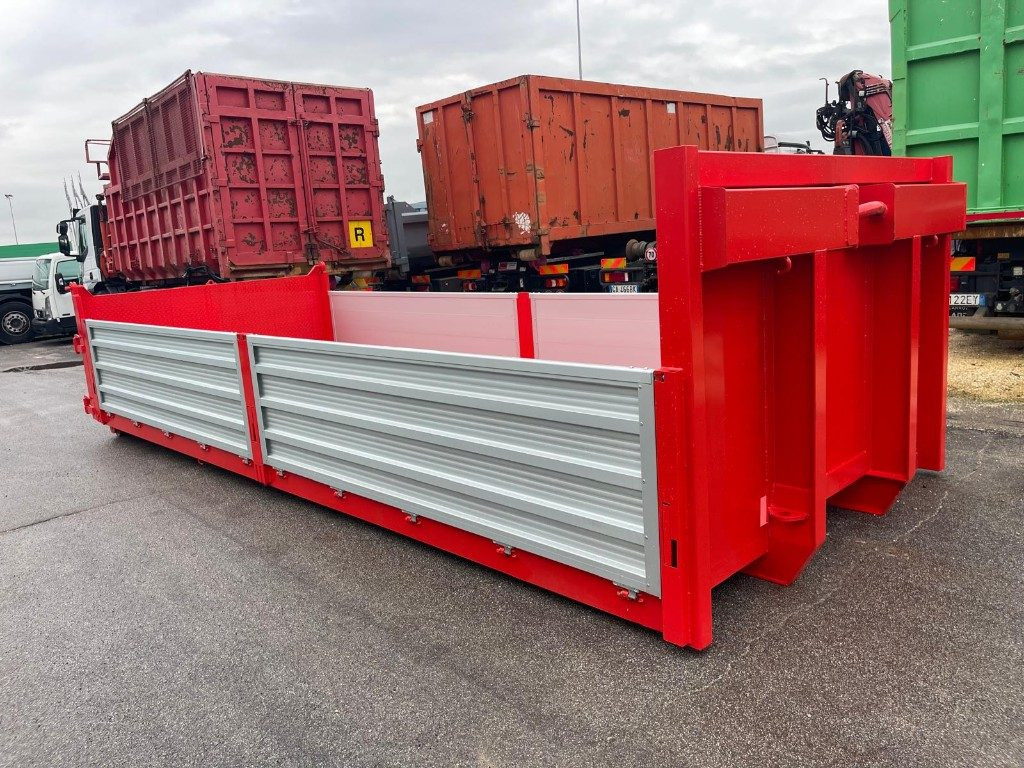 CONTAINER SCARRABILE NUOVO A PIANALE CON SPONDE - 滚出式集装箱:图5 CONTAINER SCARRABILE NUOVO A PIANALE CON SPONDE - 滚出式集装箱:图5