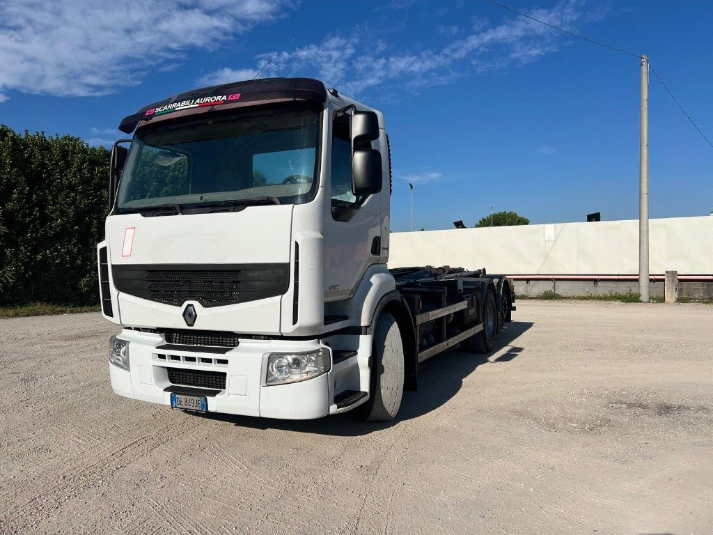 RENAULT PREMIUM 450 SCARRABILE FULL PNEUMATICO - 吊钩升降车:图1 RENAULT PREMIUM 450 SCARRABILE FULL PNEUMATICO - 吊钩升降车:图1