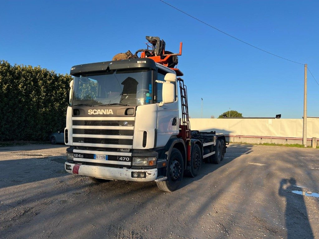 SCANIA CV R124 SCARRABILE CON GRU E POLIPO - 吊钩升降车:图3 SCANIA CV R124 SCARRABILE CON GRU E POLIPO - 吊钩升降车:图3