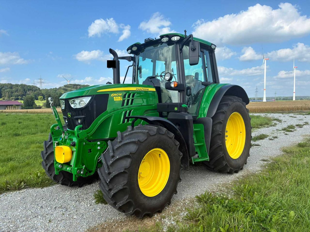 John Deere 6140M - 拖拉机:图1 John Deere 6140M - 拖拉机:图1
