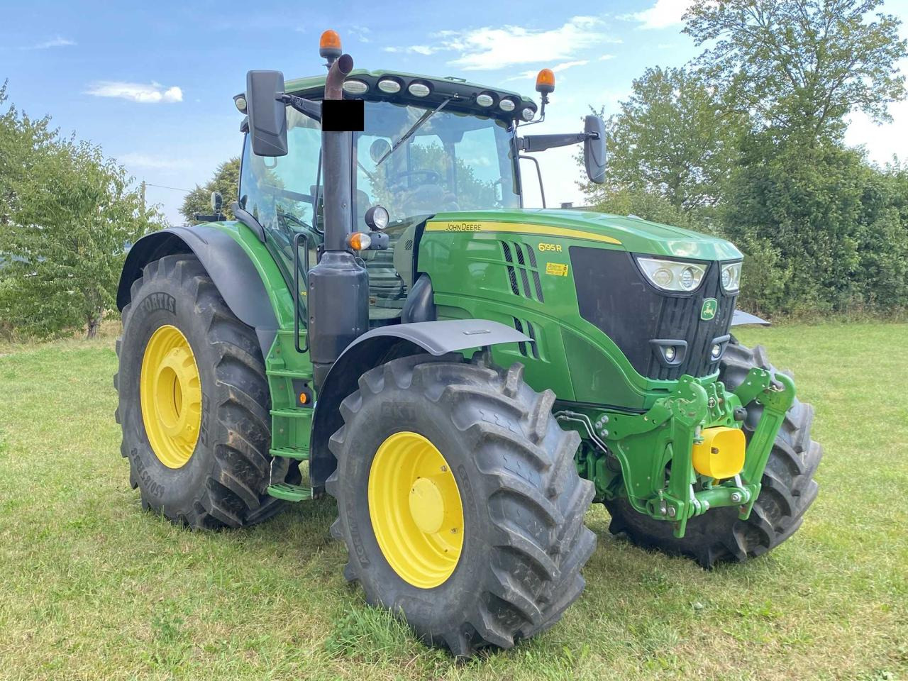 John Deere 6195 R Vollausrüstun - 拖拉机:图2 John Deere 6195 R Vollausrüstun - 拖拉机:图2