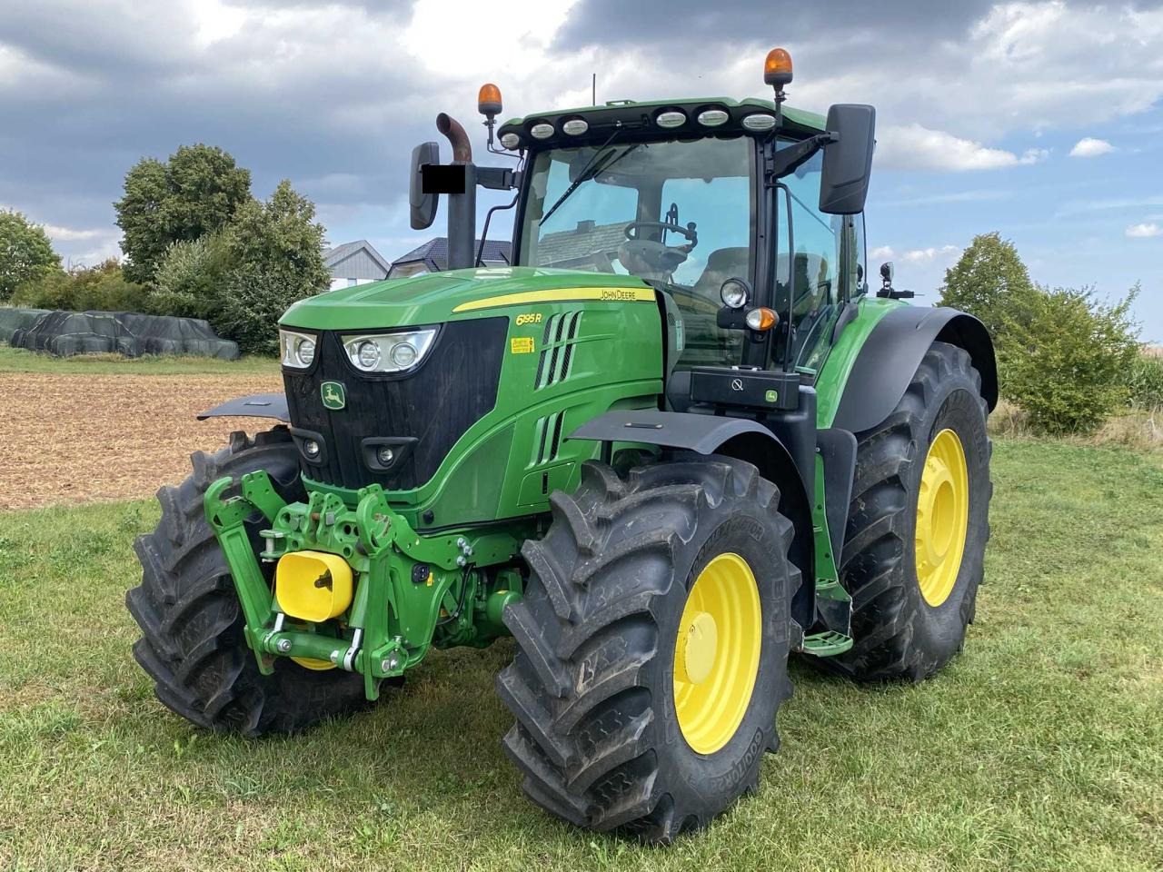 John Deere 6195 R Vollausrüstun - 拖拉机:图1 John Deere 6195 R Vollausrüstun - 拖拉机:图1