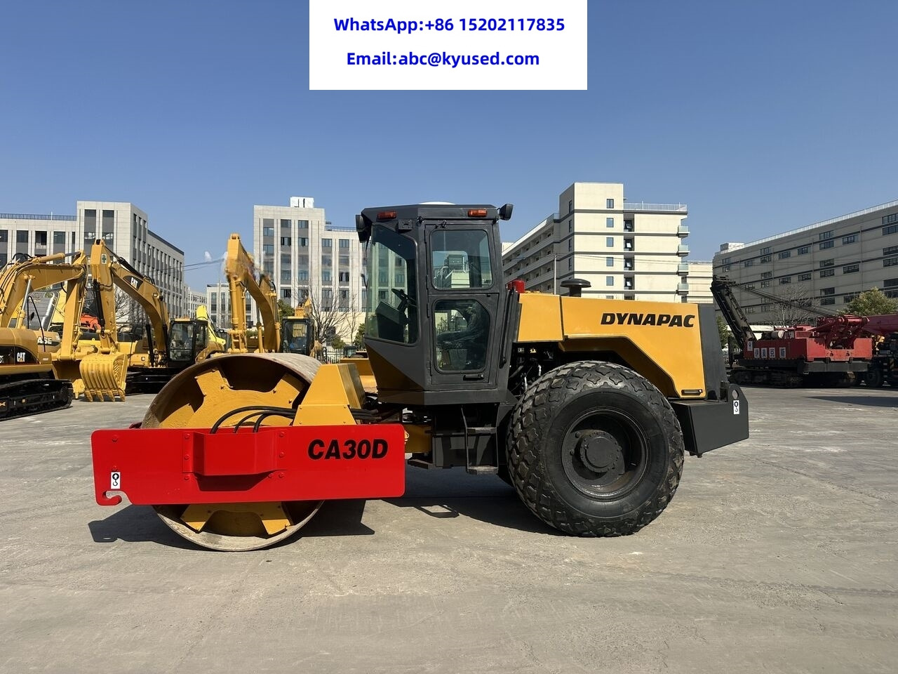 DYNAPAC CA30D CA251D CA250D CA25 CA301D DYNAPAC ROAD ROLLER - 压路机:图1 DYNAPAC CA30D CA251D CA250D CA25 CA301D DYNAPAC ROAD ROLLER - 压路机:图1