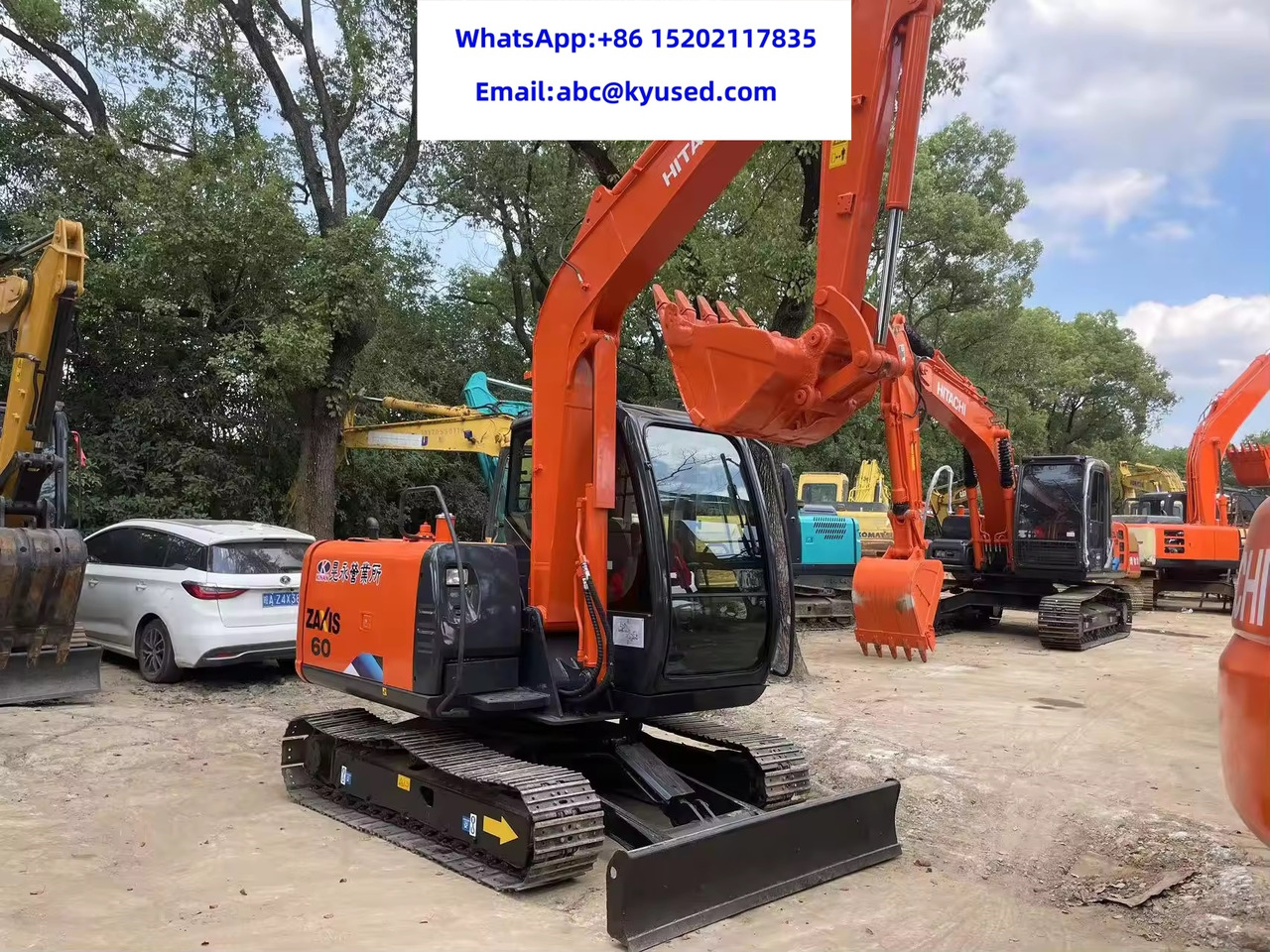 HITACHI ZX60 - 挖掘机:图2 HITACHI ZX60 - 挖掘机:图2