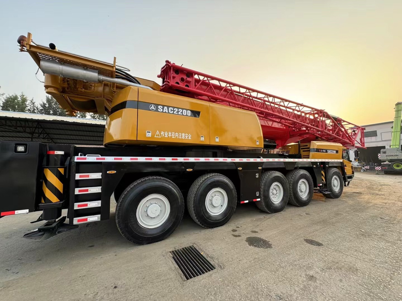 SANY SAC220 200TON 220 ton Truck CRANE all terrain crane - 全地形起重机:图4 SANY SAC220 200TON 220 ton Truck CRANE all terrain crane - 全地形起重机:图4