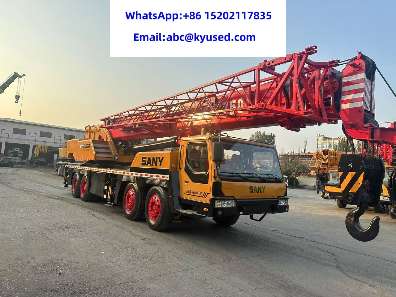 SANY STC750 - 移动式起重机:图2 SANY STC750 - 移动式起重机:图2