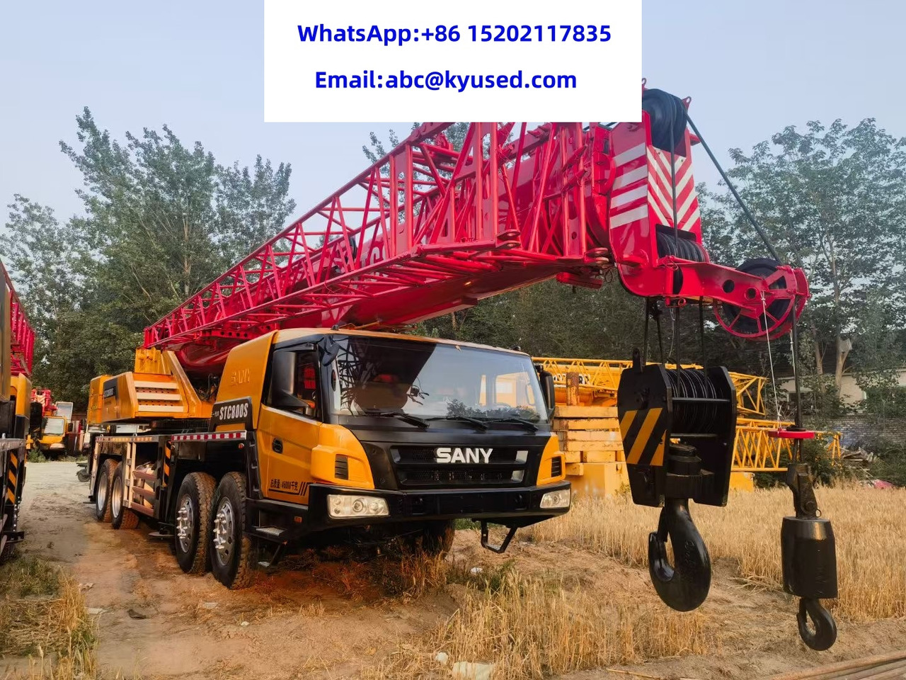 SANY STC800 STC750S STC500S STC1000 STC1600 STC1800 80 TON TRUCK CRANE - 移动式起重机:图2 SANY STC800 STC750S STC500S STC1000 STC1600 STC1800 80 TON TRUCK CRANE - 移动式起重机:图2