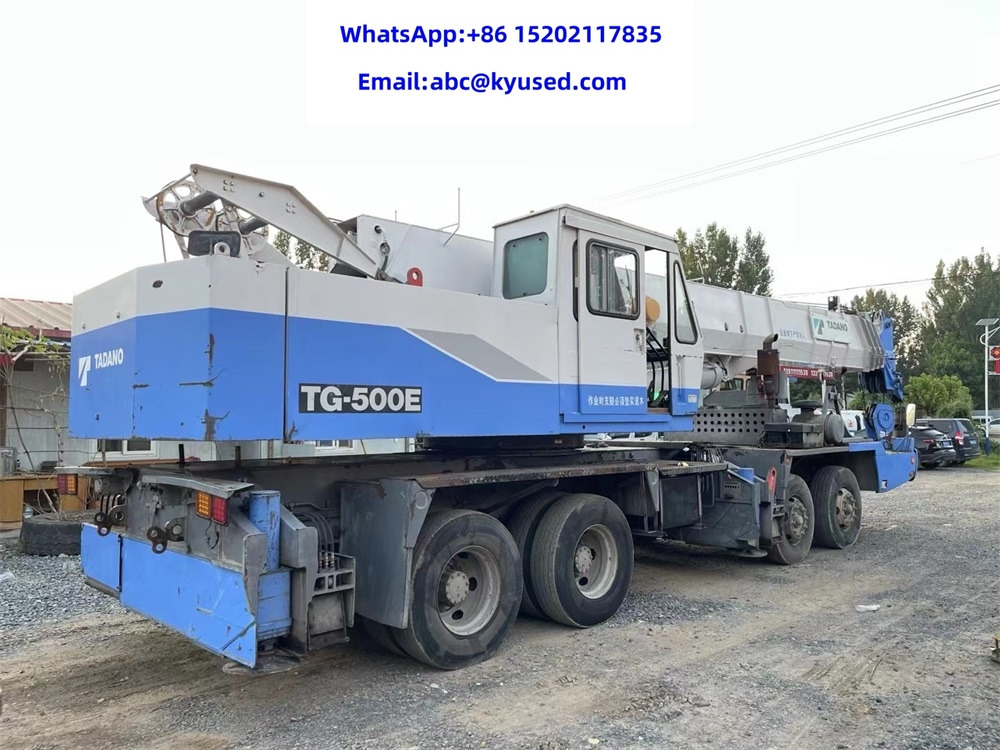 TADANO TG500E TG700E TG1000 TG250E TL250E TL300E 25TON 35TON 50TON 70TON 100TON - 移动式起重机:图5 TADANO TG500E TG700E TG1000 TG250E TL250E TL300E 25TON 35TON 50TON 70TON 100TON - 移动式起重机:图5