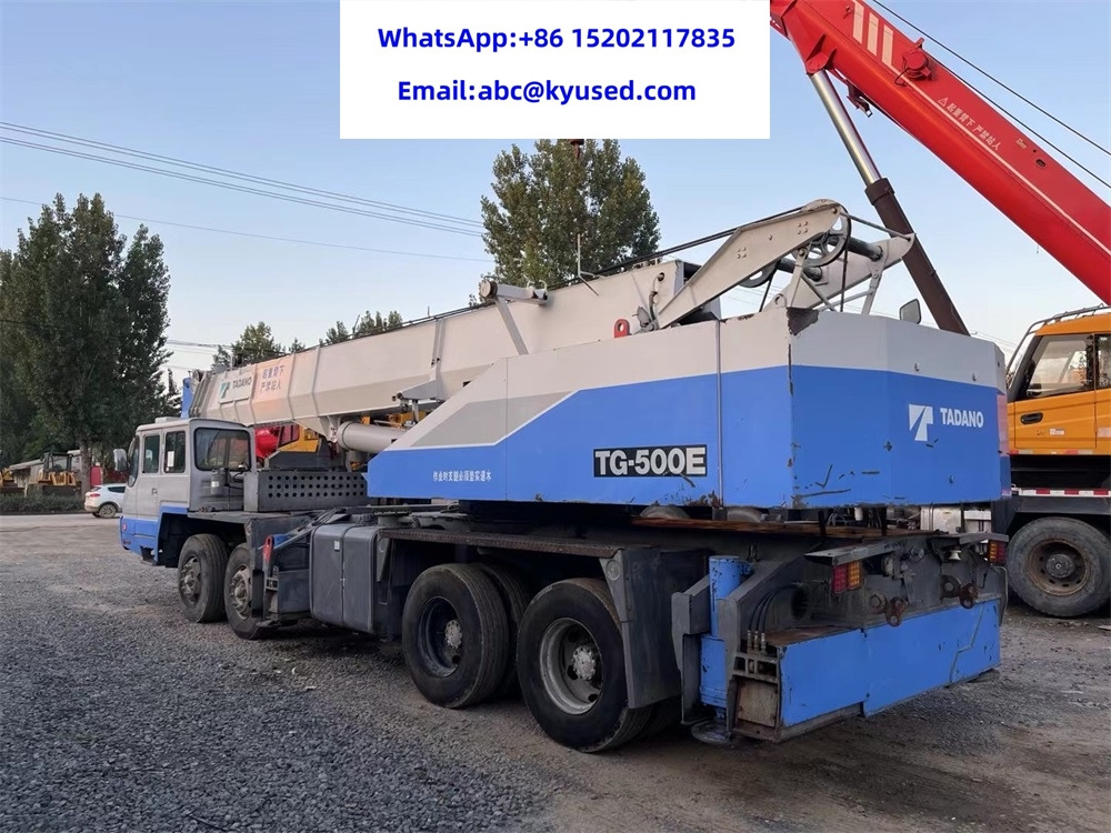 TADANO TG500E TG700E TG1000 TG250E TL250E TL300E 25TON 35TON 50TON 70TON 100TON - 移动式起重机:图3 TADANO TG500E TG700E TG1000 TG250E TL250E TL300E 25TON 35TON 50TON 70TON 100TON - 移动式起重机:图3