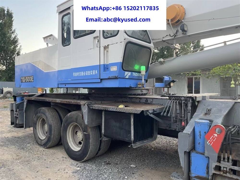 TADANO TG500E TG700E TG1000 TG250E TL250E TL300E 25TON 35TON 50TON 70TON 100TON - 移动式起重机:图4 TADANO TG500E TG700E TG1000 TG250E TL250E TL300E 25TON 35TON 50TON 70TON 100TON - 移动式起重机:图4