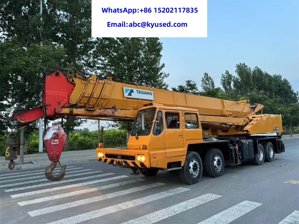 TADANO TG500E TG700E TG1000 TL250E TL300E 25TON 30TON 50TON 70T 100TON - 移动式起重机:图1 TADANO TG500E TG700E TG1000 TL250E TL300E 25TON 30TON 50TON 70T 100TON - 移动式起重机:图1