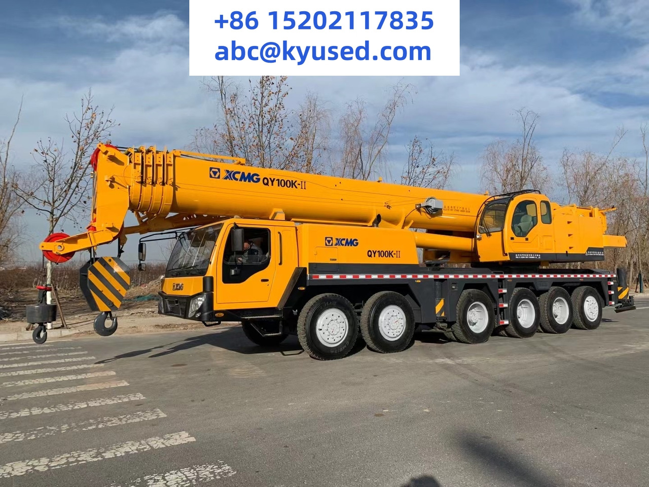 XCMG 100Ton QY100K - 移动式起重机:图4 XCMG 100Ton QY100K - 移动式起重机:图4