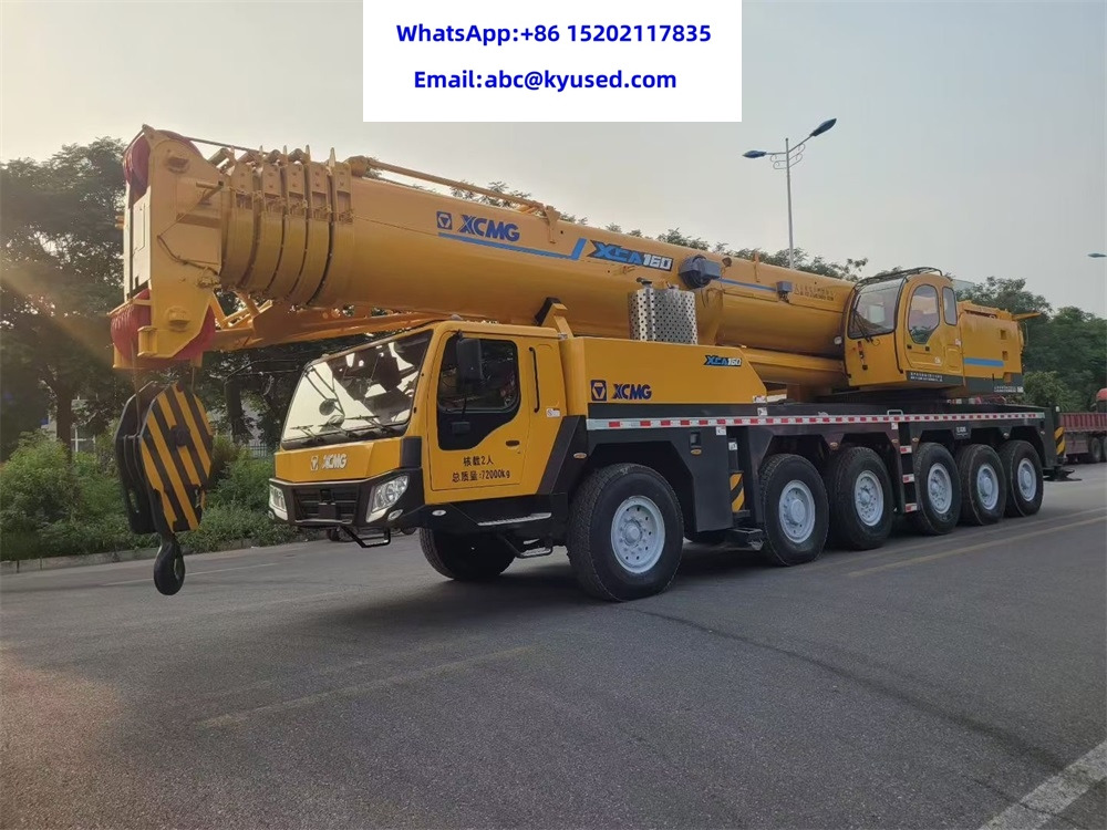 XCMG QAY160 XCT160 XCA160 160TON 130TON 150TON 100TON - 全地形起重机:图5 XCMG QAY160 XCT160 XCA160 160TON 130TON 150TON 100TON - 全地形起重机:图5