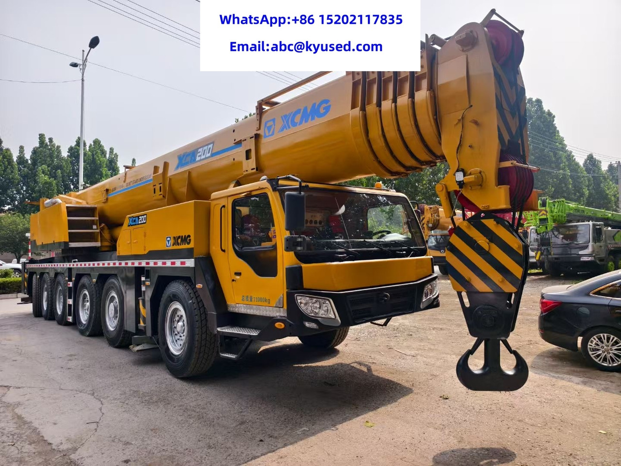 XCMG QAY200 XCT200 XCA200 200Ton 220t 240t 250ton 260t crane - 移动式起重机:图2 XCMG QAY200 XCT200 XCA200 200Ton 220t 240t 250ton 260t crane - 移动式起重机:图2