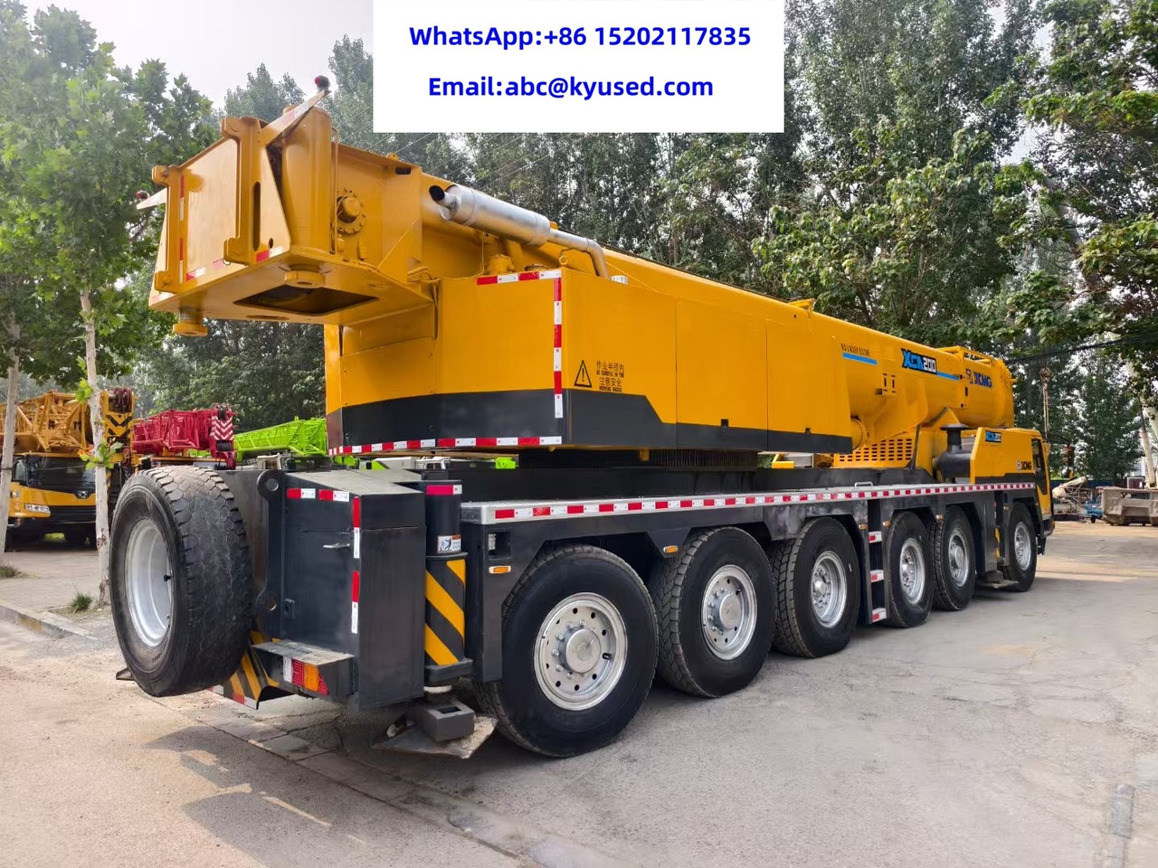 XCMG QAY200 XCT200 XCA200 200Ton 220t 240t 250ton 260t crane - 移动式起重机:图4 XCMG QAY200 XCT200 XCA200 200Ton 220t 240t 250ton 260t crane - 移动式起重机:图4