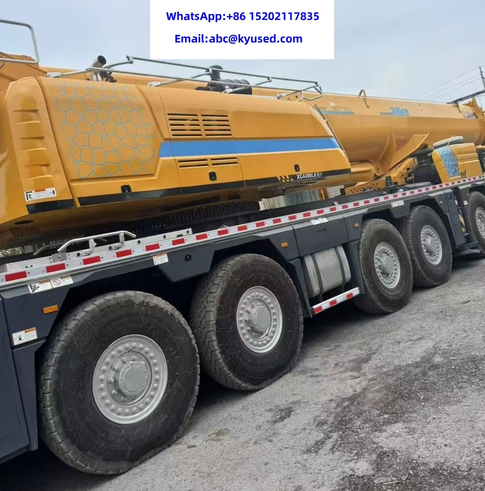 XCMG XCA200 XCA220 XCA300 XCA350 200TON 220T 300T 350T All terrain crane - 全地形起重机:图4 XCMG XCA200 XCA220 XCA300 XCA350 200TON 220T 300T 350T All terrain crane - 全地形起重机:图4