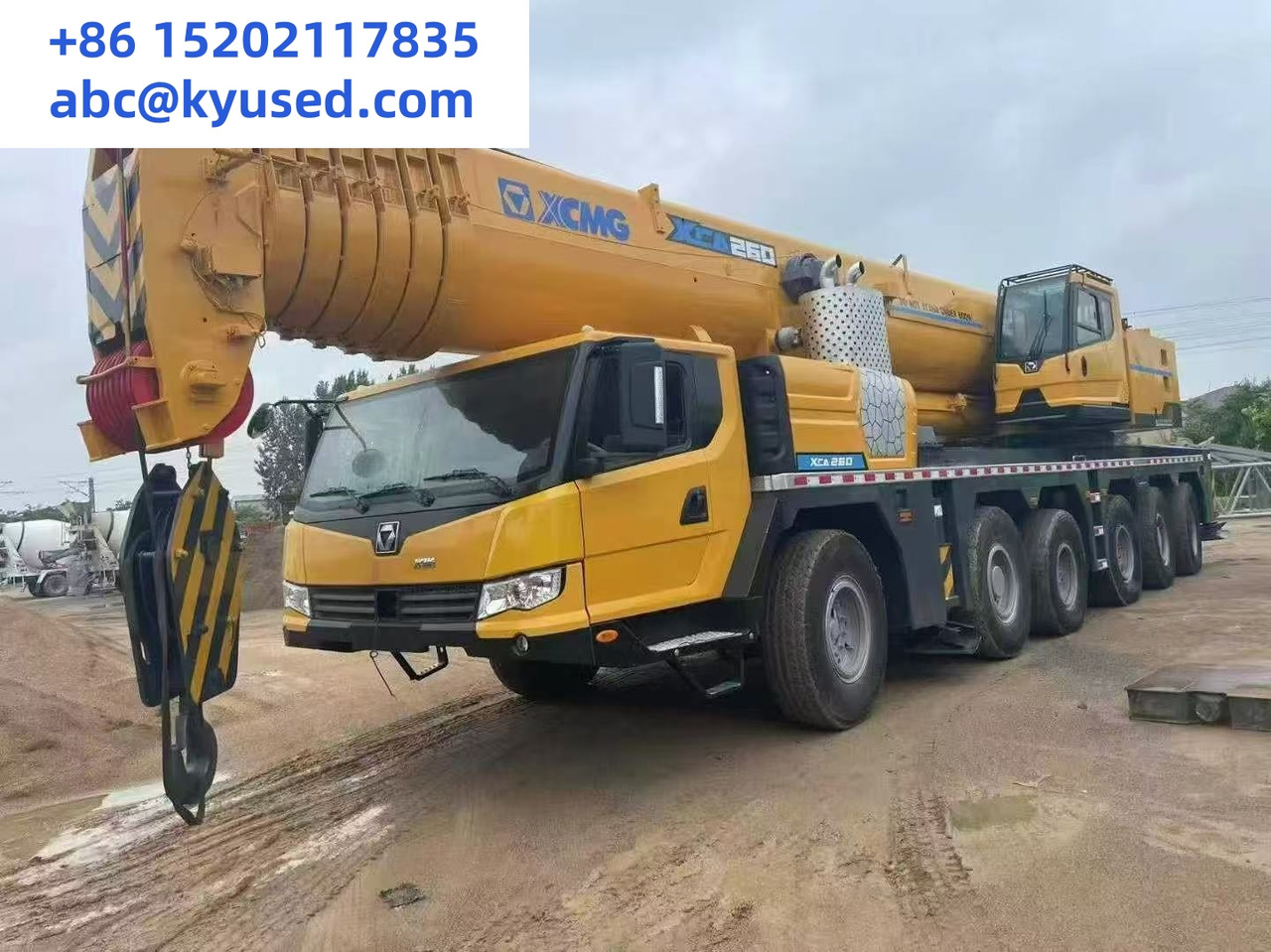 XCMG XCA300 XCA260 300ton 260ton 250ton 220ton used crane - 全地形起重机:图2 XCMG XCA300 XCA260 300ton 260ton 250ton 220ton used crane - 全地形起重机:图2