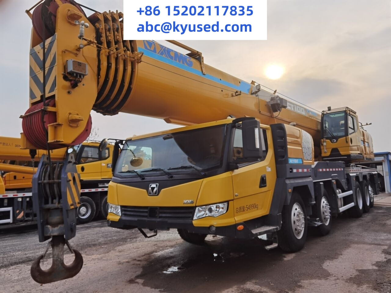 XCMG XCT100 100T crane - 移动式起重机:图1 XCMG XCT100 100T crane - 移动式起重机:图1