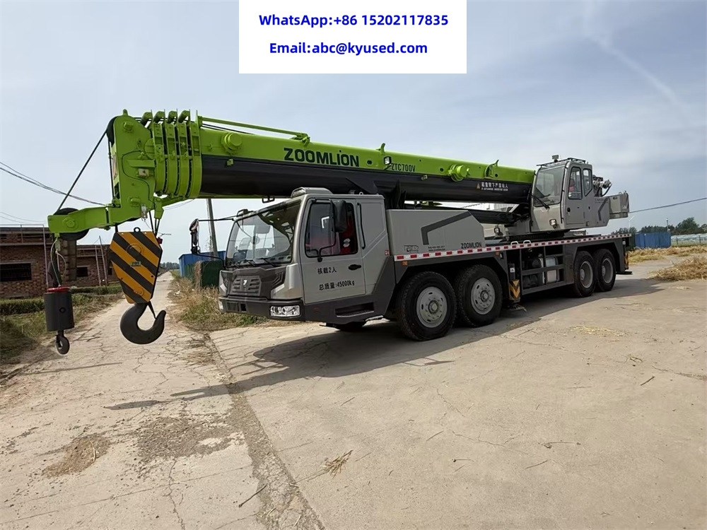 ZOOMLION ZTC700V QY70V 50Ton 70ton truck crane - 移动式起重机:图1 ZOOMLION ZTC700V QY70V 50Ton 70ton truck crane - 移动式起重机:图1