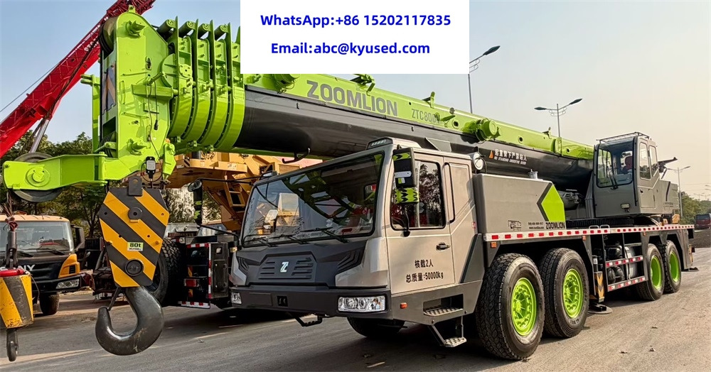 ZOOMLION ZTC800V - 移动式起重机:图1 ZOOMLION ZTC800V - 移动式起重机:图1