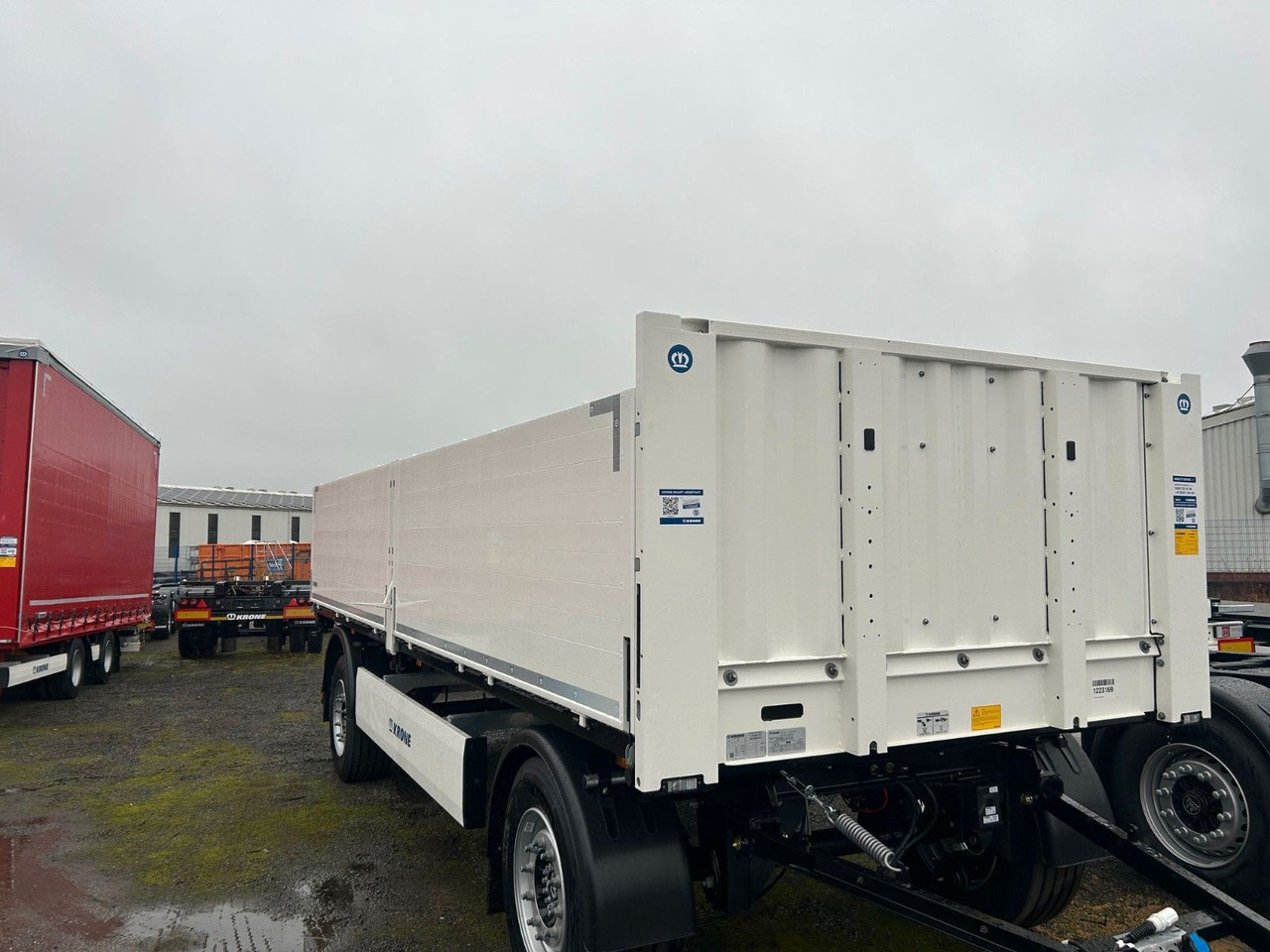 Krone AZP 18 eL42-BS Baustoff NEU - 栏板式/ 平板拖车:图2 Krone AZP 18 eL42-BS Baustoff NEU - 栏板式/ 平板拖车:图2