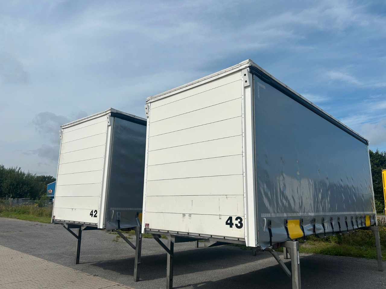 Wecon 6x Wechselpritschen Schiebeplane/Bordwand WP745S - 侧帘可拆卸车身:图4 Wecon 6x Wechselpritschen Schiebeplane/Bordwand WP745S - 侧帘可拆卸车身:图4