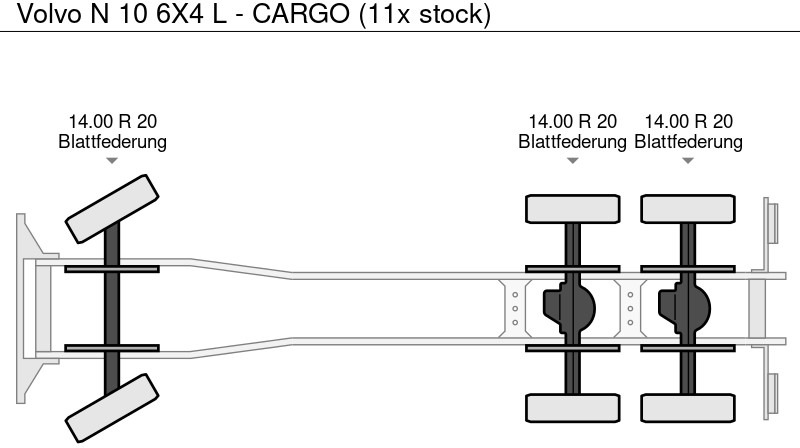 卡车 Volvo N 10 6X4 L - CARGO (11x stock):图17 卡车 Volvo N 10 6X4 L - CARGO (11x stock):图17