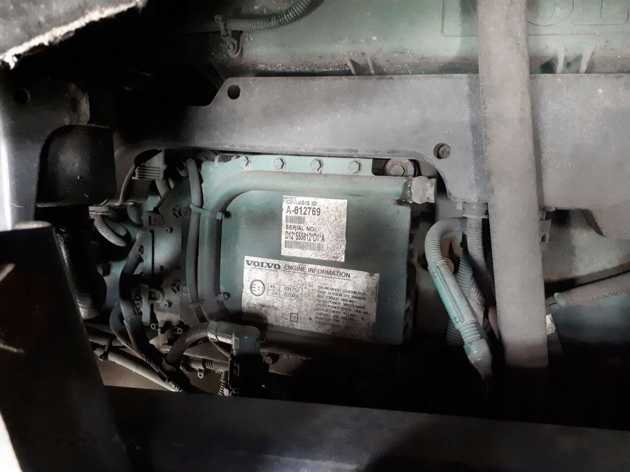 Volvo FH12 D12 truck - 发动机 适用于 卡车:图1 Volvo FH12 D12 truck - 发动机 适用于 卡车:图1