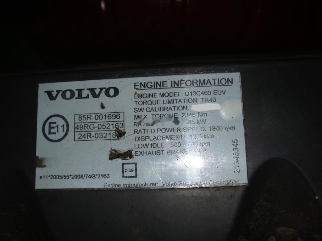 Volvo D13C EUV 460 Volvo FH13 - 发动机 适用于 卡车:图5 Volvo D13C EUV 460 Volvo FH13 - 发动机 适用于 卡车:图5