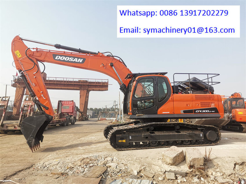 Doosan DX300LC-9C - 履带式挖掘机:图3 Doosan DX300LC-9C - 履带式挖掘机:图3