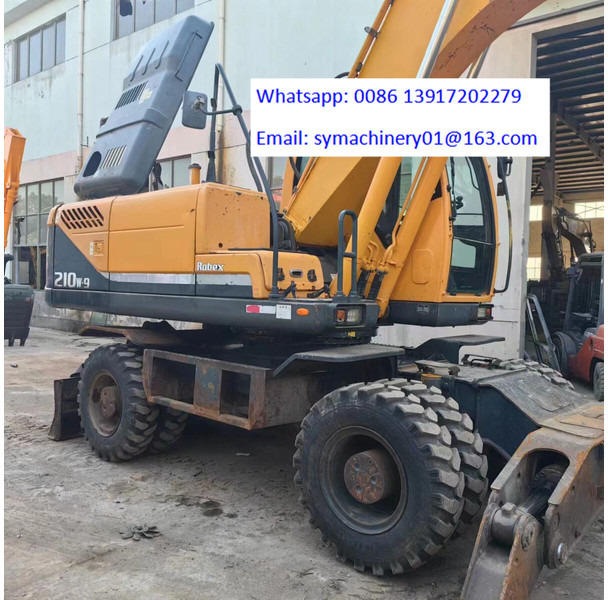Hyundai R210W - 轮式挖掘机:图4 Hyundai R210W - 轮式挖掘机:图4