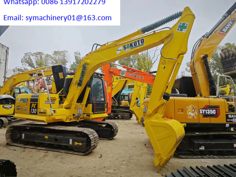Komatsu PC130 - 履带式挖掘机:图1 Komatsu PC130 - 履带式挖掘机:图1