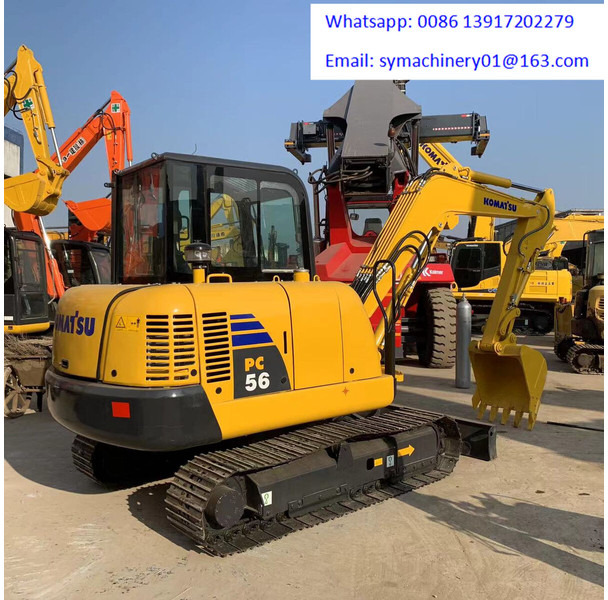Komatsu PC56-7 - 小型挖掘机:图2 Komatsu PC56-7 - 小型挖掘机:图2