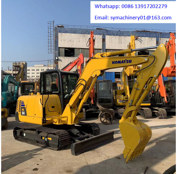 Komatsu PC56-7 - 小型挖掘机:图1 Komatsu PC56-7 - 小型挖掘机:图1