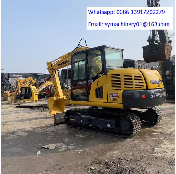 Komatsu PC60-8 - 小型挖掘机:图3 Komatsu PC60-8 - 小型挖掘机:图3