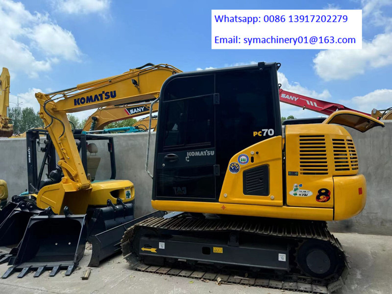 Komatsu PC70 PC60 PC55 PC78 PC130 PC200 PC220 PC240 PC300 - 小型挖掘机:图3 Komatsu PC70 PC60 PC55 PC78 PC130 PC200 PC220 PC240 PC300 - 小型挖掘机:图3