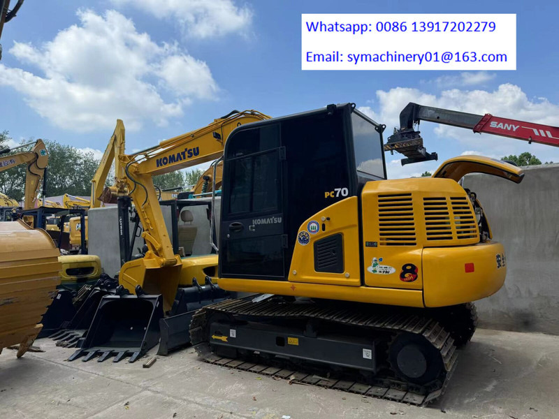 Komatsu PC70 PC60 PC55 PC78 PC130 PC200 PC220 PC240 PC300 - 小型挖掘机:图2 Komatsu PC70 PC60 PC55 PC78 PC130 PC200 PC220 PC240 PC300 - 小型挖掘机:图2