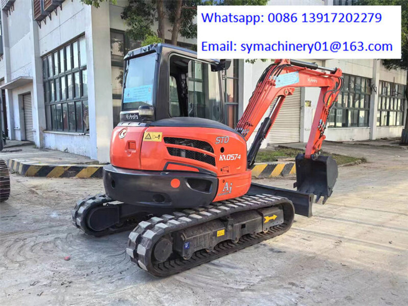Kubota KX057-4 - 小型挖掘机:图4 Kubota KX057-4 - 小型挖掘机:图4