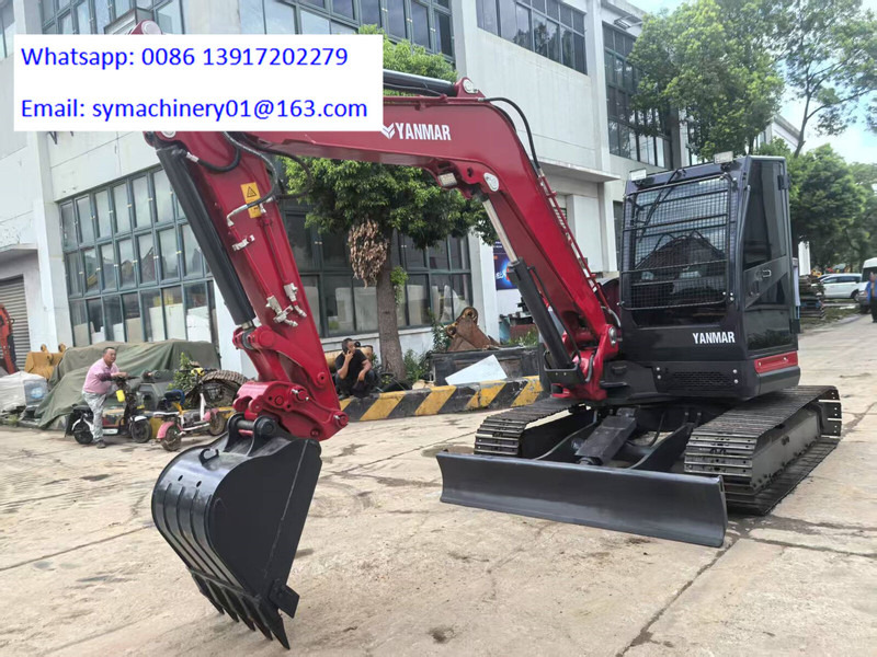 Yanmar VIO85 - 小型挖掘机:图3 Yanmar VIO85 - 小型挖掘机:图3
