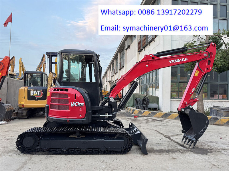 Yanmar Vio 55 - 小型挖掘机:图1 Yanmar Vio 55 - 小型挖掘机:图1