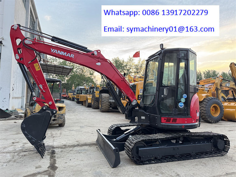 Yanmar Vio 55 - 小型挖掘机:图2 Yanmar Vio 55 - 小型挖掘机:图2