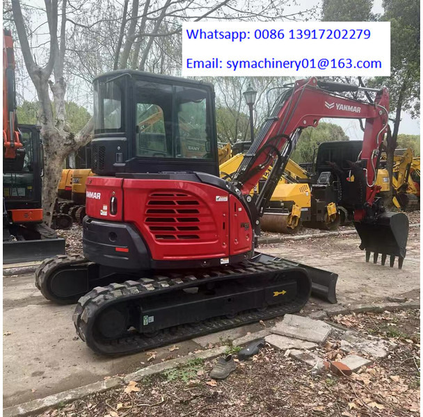 Yanmar Vio 55 - 小型挖掘机:图5 Yanmar Vio 55 - 小型挖掘机:图5