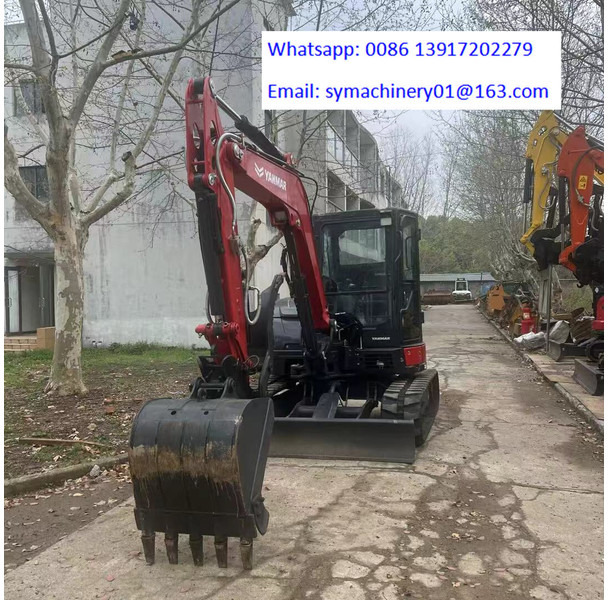 Yanmar Vio 55 - 小型挖掘机:图2 Yanmar Vio 55 - 小型挖掘机:图2