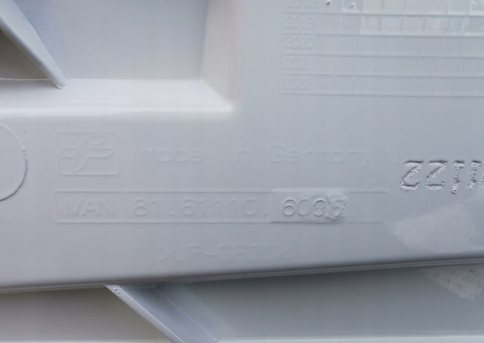 ATRAPA MASKA MAN TGX E6 RAL 9010 ORYGINAŁ - 引擎罩 适用于 卡车:图5 ATRAPA MASKA MAN TGX E6 RAL 9010 ORYGINAŁ - 引擎罩 适用于 卡车:图5