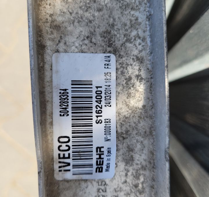 INTERCOOLER IVECO EUROCARGO E6. 504289364 - 中冷器 适用于 卡车:图3 INTERCOOLER IVECO EUROCARGO E6. 504289364 - 中冷器 适用于 卡车:图3