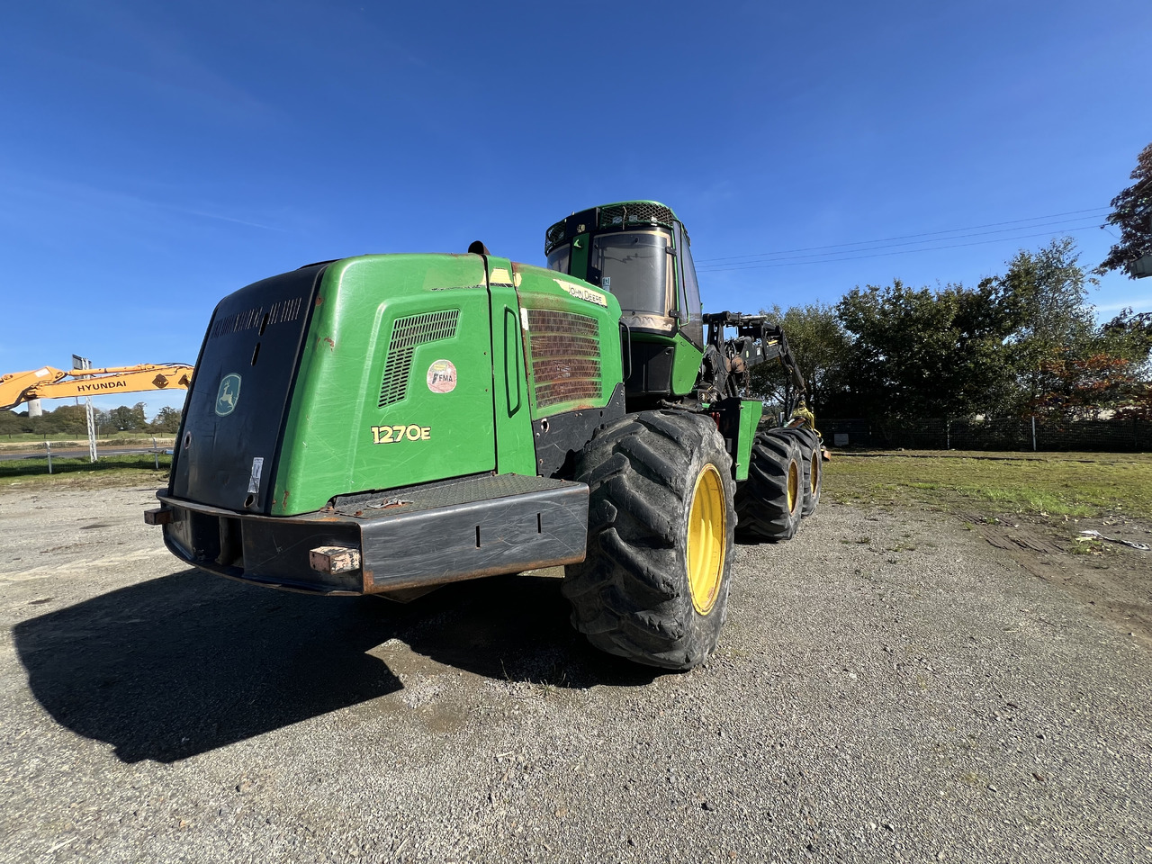 JOHN DEERE 1270E - 林业收割机:图3 JOHN DEERE 1270E - 林业收割机:图3