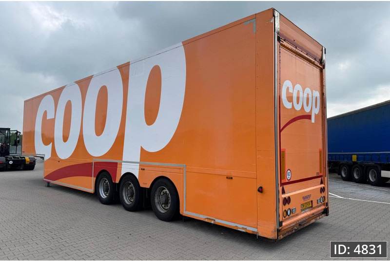 BURGERS Double-Deck / Steering axle / Tail lift / Racing / 5 pieces - 封闭厢式半拖车:图2 BURGERS Double-Deck / Steering axle / Tail lift / Racing / 5 pieces - 封闭厢式半拖车:图2
